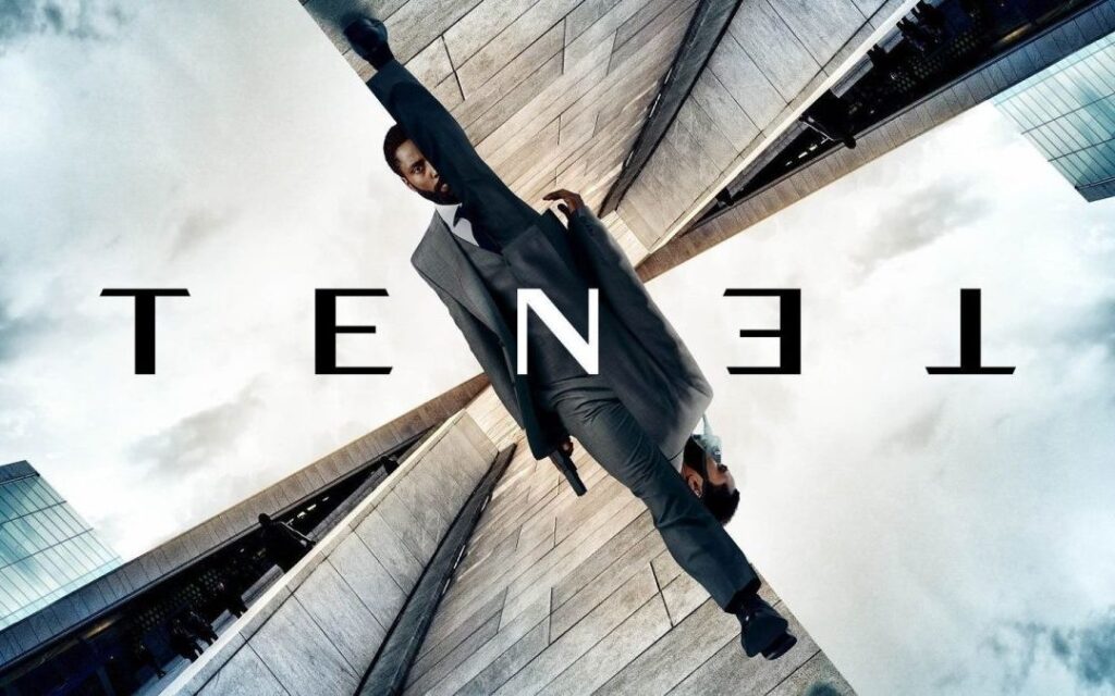 Tenet movie explained: Official theatrical poster featuring John David Washington